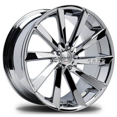 Überzug der Breiten-7-14J Chevrolet Tesla Ford Forged Wheels Multi Spokes Chrome