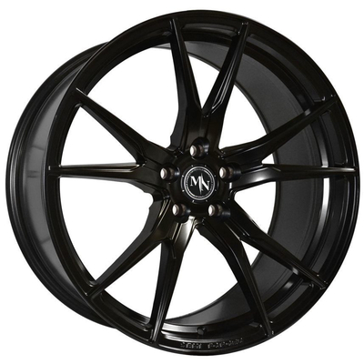 Matt Black Gunmetal Forge Auto dreht aggressive konkave Speichen