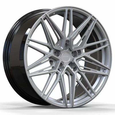 Satin silbernes Vossen HF-7 schmiedete Räder für Land Rover Range Rover