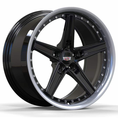 18&quot; tiefer Teller-2-teilige geschmiedete Räder für Cadillac Druckluftanlasser