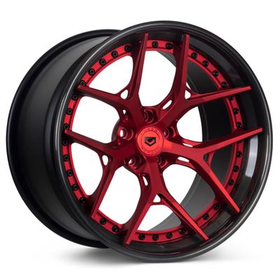 Vossen S21-01 3-teiliges Porsche dreht 6061-T6 3PC Konfigurationen