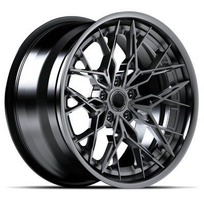 3-teilige geschmiedete Rad-Sitze Bent Staggered Spokess für McLaren Audi R8