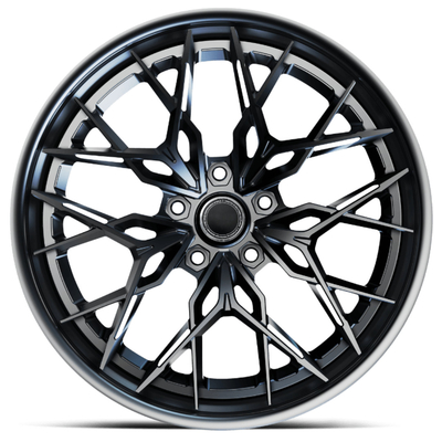 3-teilige geschmiedete Rad-Sitze Bent Staggered Spokess für McLaren Audi R8