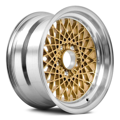 3-teiliges BBS BMW-E30 BBS-E50 schmiedete Rad-multi Speichen-tiefen Teller