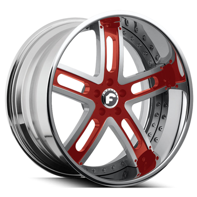 Teller-Chrome-Räder Forgiato Estremo tiefe