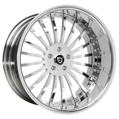 Lexani IF-714 Chrome schmiedete multi Speichen-Kanten der Rad-6061-T6