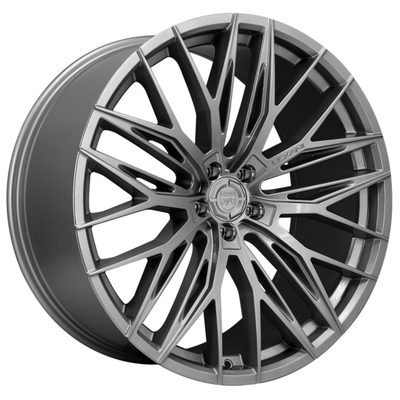 Süßigkeits-rote multi Speiche Lexani Aries Wheels Monoblock Offset 0-80mm