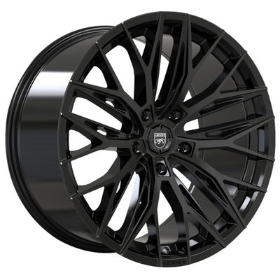 Süßigkeits-rote multi Speiche Lexani Aries Wheels Monoblock Offset 0-80mm