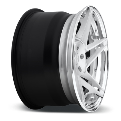 Rotiform CHD-T tiefer Teller-konkave Chrome-Räder 3PC JWL ÜBER
