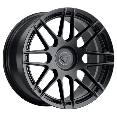 Zoll Monoblock-Schmiede-Auto Blaque-Diamant-16-24 dreht BD-F12