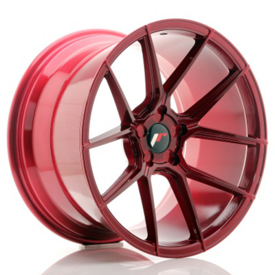 Platin rotes JR. JR30 BMW schmiedete Räder 6061-T6 Monoblock