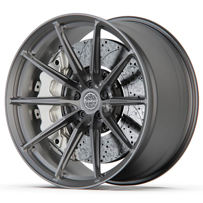Brixton R11-R BMW M5 F90 bürstete geschmiedete Räder Monoblock