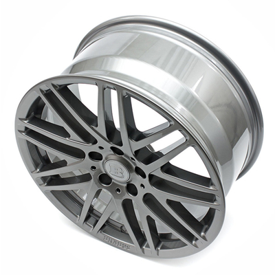 Gleichen Sie 80mm Mercedes Benz Forged Wheels Monoblock F flüssiges Titan aus