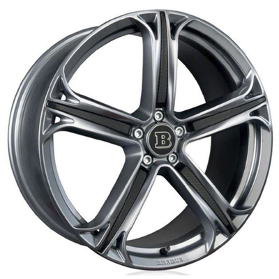 Flüssiger Anthrazit Brabus Mercedes Benz Forged Wheels Monoblock T