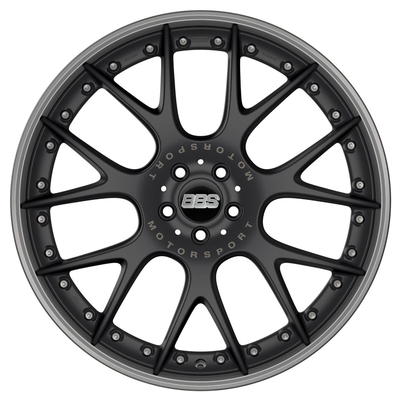 BBS CH-R II BBS 17 18 19 20 schmiedete Räder Motorsport-Satin-Schwarzes
