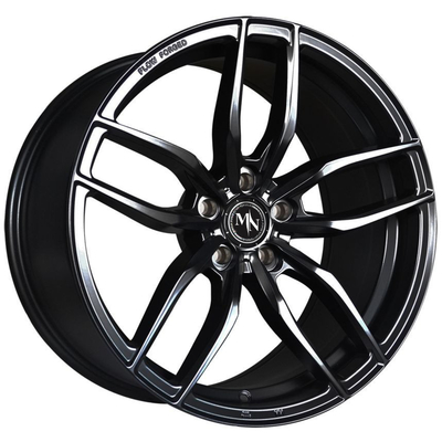 18 Zoll Monoblock-Konfigurationen schmieden Selbsträder 6061-T6 Matt Black