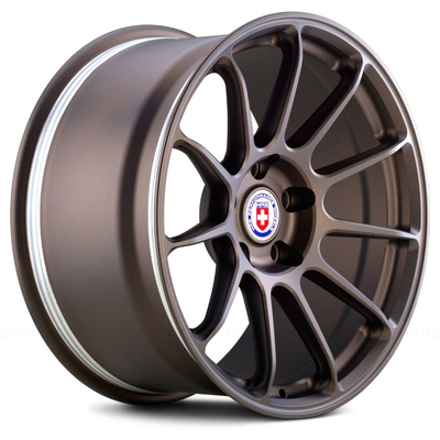 6061-T6 Aluminiumlegierung HRE C100 schmiedete Motorsports-tiefer Teller Räder RC103