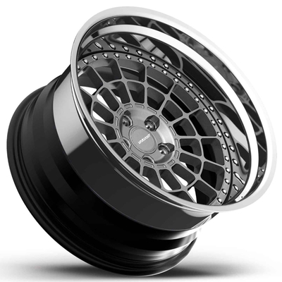 VERSCHIEDENES CRT-3P Ring Spoke 20 Zoll-3-teiliges Räder Soem stützte sich