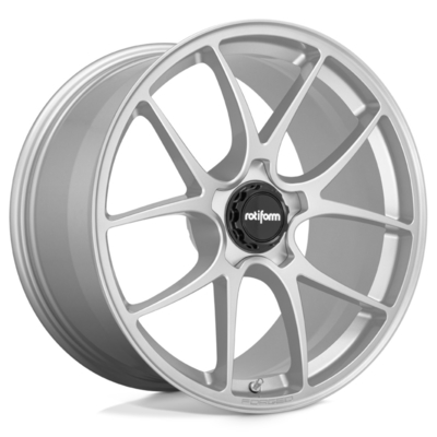 Rotiform LTN-Glanz-silberne Räder