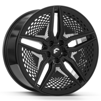 22" geschmiedete Rad-Sitze Glanz-Schwarzes Forgiato EV 001 Forgiato für Tesla Model S Model X