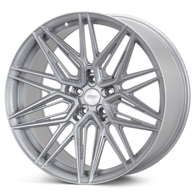 Satin silbernes Vossen schmiedete Räder, die KREUZUNG REIHE HF-7 SCHMIEDETE