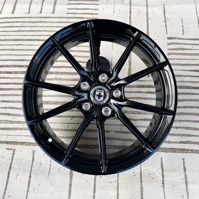 Aerodynamik HRE schmiedete Räder, die HRE P101SC schwarze Monoblock-Kanten polieren