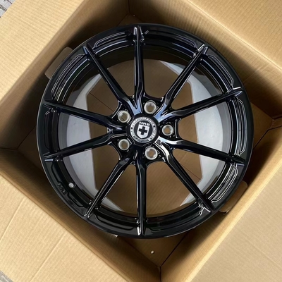 Aerodynamik HRE schmiedete Räder, die HRE P101SC schwarze Monoblock-Kanten polieren