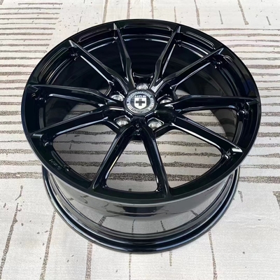 Aerodynamik HRE schmiedete Räder, die HRE P101SC schwarze Monoblock-Kanten polieren