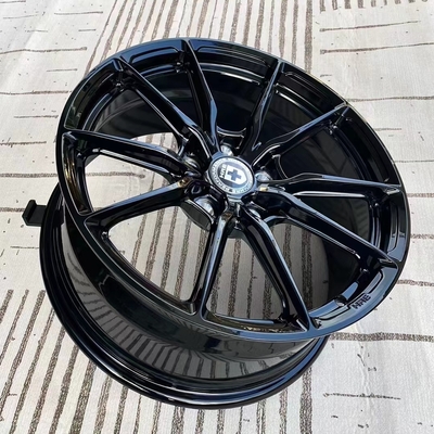 Aerodynamik HRE schmiedete Räder, die HRE P101SC schwarze Monoblock-Kanten polieren