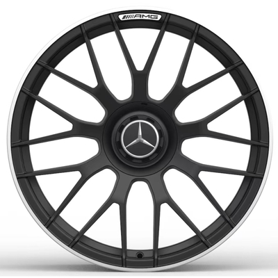 AMG-Kreuz sprach Mercedes Benz Forged Wheels Matt Black