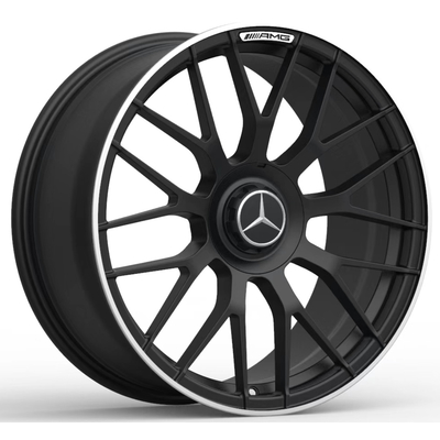 AMG-Kreuz sprach Mercedes Benz Forged Wheels Matt Black