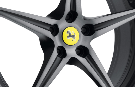 Soem-Entwurf Ferrari schmiedete Räder für 458 Aluminiumlegierung Italiens 6061-T6