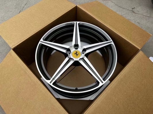Soem-Entwurf Ferrari schmiedete Räder für 458 Aluminiumlegierung Italiens 6061-T6