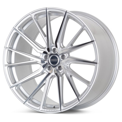 Silber polierte Vossen HF-4T Schmiedefelgen für Audi RS4 A6