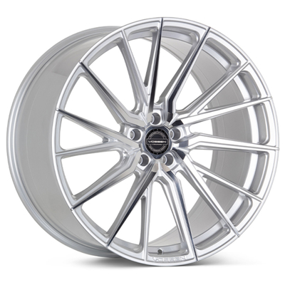 Silber polierte Vossen HF-4T Schmiedefelgen für Audi RS4 A6