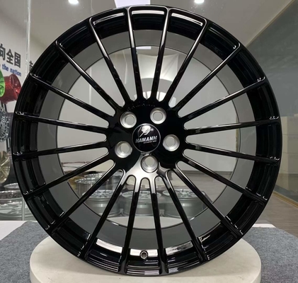 HAMANN-JAHRESTAG EVO 2 X5M F85 20, die 21 22 Zoll BMW Räder schmiedete, polieren Schwarzes