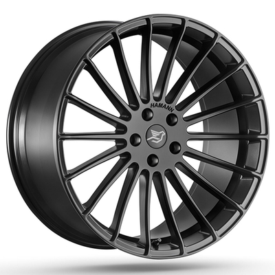 HAMANN-JAHRESTAG EVO 2 X5M F85 20, die 21 22 Zoll BMW Räder schmiedete, polieren Schwarzes
