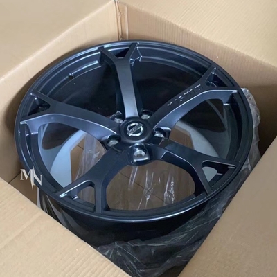 Nissan Nismo Soem-Gunmetal-Rad Rim Nissan 370Z Z34 Monoblock schmiedete Räder