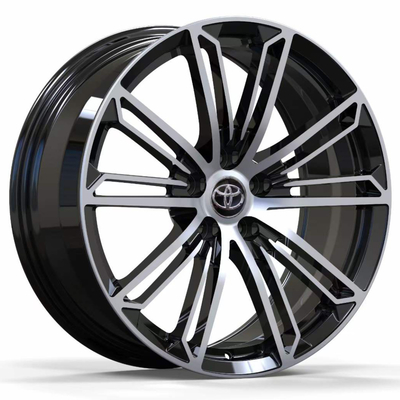 Toyota 19" Soem-Entwurfs-Schmiede-Auto dreht maschinell bearbeitetes Gesicht