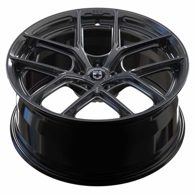 Hyper schwarzes HRE P101SC Monoblock fasst für Audi A5 ein