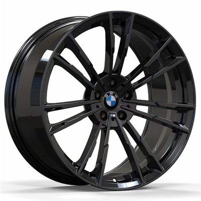20&quot; polieren schwarze geschmiedete Räder für BMW 5 Reihe