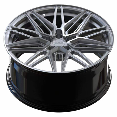Satin silbernes Vossen HF-7 schmiedete Räder für Land Rover Range Rover