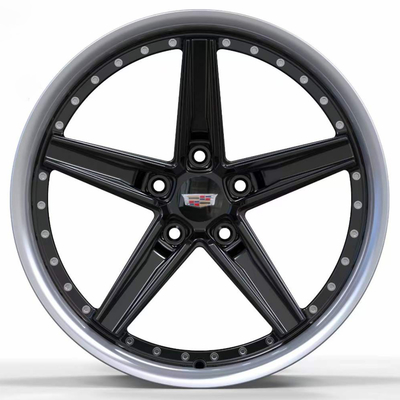 18&quot; tiefer Teller-2-teilige geschmiedete Räder für Cadillac Druckluftanlasser