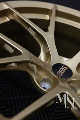 BBS FI R Custom geschmiedete Goldräder Felgen für Audi R8 erhältlich