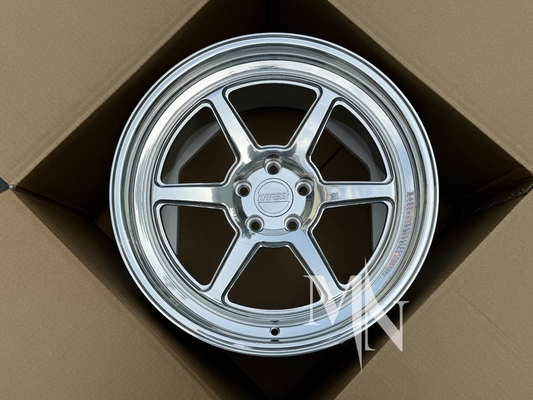 5x112 5x120 Custom Kansei Felgen Tandem Corsa Roku Silber Gunmetal 350Z 370Z Legierungsräder
