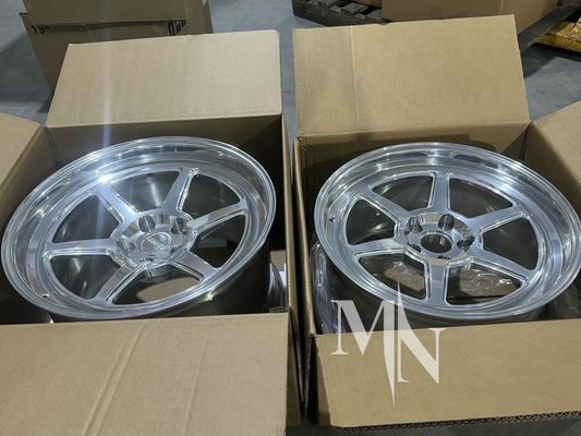 5x112 5x120 Custom Kansei Felgen Tandem Corsa Roku Silber Gunmetal 350Z 370Z Legierungsräder