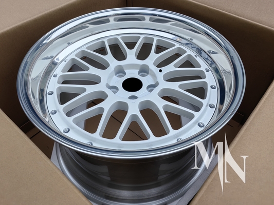 2 Stück geschmiedete eigene Räder BBS LM LMR LeMans Goldfelgen für BMW 370z 350z