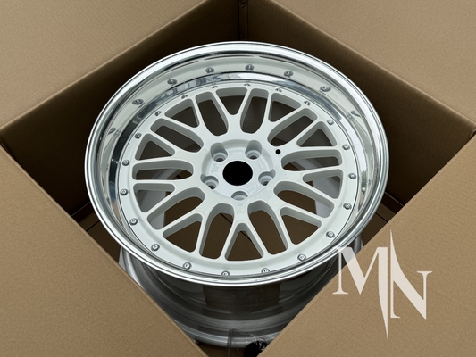 2 Stück geschmiedete eigene Räder BBS LM LMR LeMans Goldfelgen für BMW 370z 350z