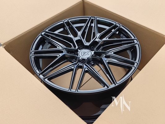 Vossen HF7 Glanz schwarze Räder für Audi RS6 C5 C6 C7 C8 18 19 20 21 22 Zoll Custom Avant Felgen