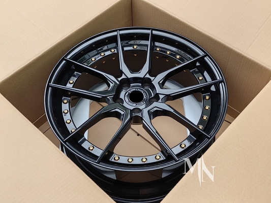 BC HCA162S Zwei-Teil-Räder für Infiniti Q50 19 20 21 22 Zoll Custom Schwarze Felgen